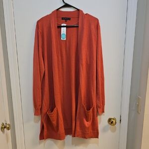 Love Ellie Sz XL Pink/Salmon Cardigan